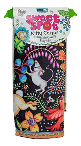 Fuzzu Sweet Spot Kitty Carpet Rr Alfombra Interactiva Suave