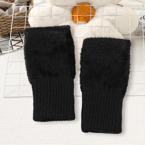 Guantes Sin Dedos Moda Elegantes Guantes De Medio Para En