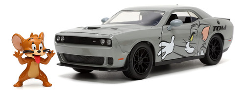Jada Toys Tom And Jerry Dodge Challenger Hellcat 1:24 2015 -
