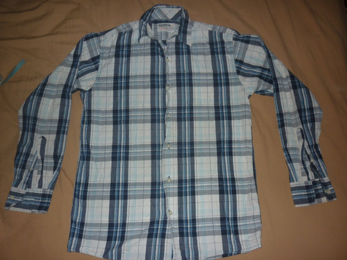 L Camisa Wrangler Jeans Co. Cuadros Talle S Art 30781