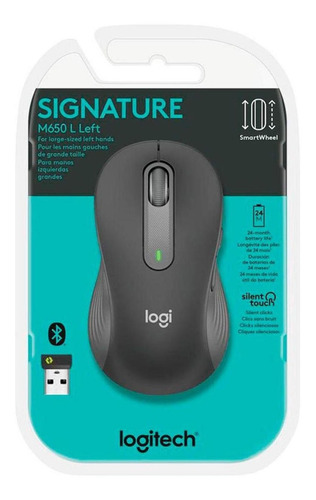 Mouse Logitech Signature M650 Silent Wireless/bluetooth Grey