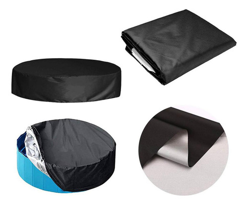V Capas Redondas De Proteção Para Piscina Sandbox Canopy