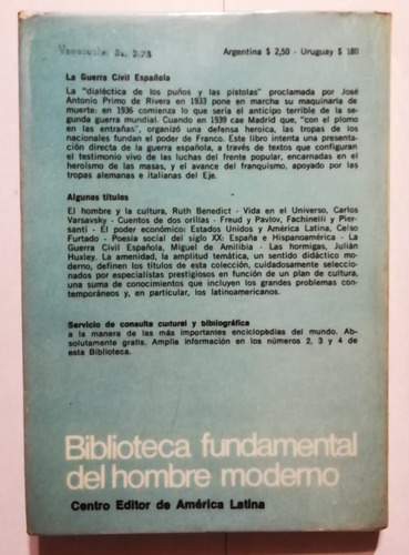 La Guerra Civil Española - Miguel De Amilibia - 1971 (Usado)