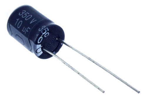 Capacitor Eletrolitico 10uf X 350v (50 Peças) 105º - 10x350