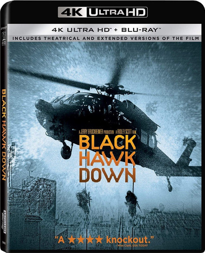 La Caída Del Halcón Negro - Black Hawk Down (4k Uhd + Bd)