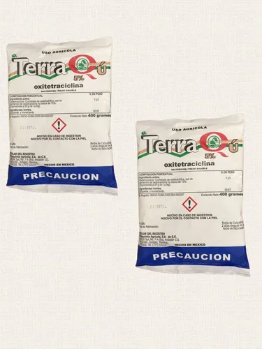 comprar Terra Cu 400gr  2 Pz Oxitetraciclina Bactericida Agrícola
