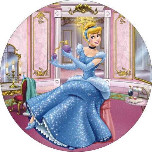 Banners Circulares Con Dobladillos En Los Bordes-princesas