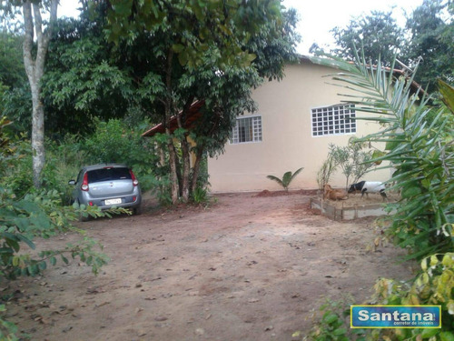 Chácara Próximo Ao Acesso Ao Lago Coruma 2 Dormitório Venda, 1300 M² Por R$ 150.000 - Lago Das Aroeiras Em Caldas Novas - Ch0002