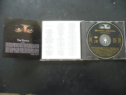 Michael Jackson Dangerous Cd (Usado)