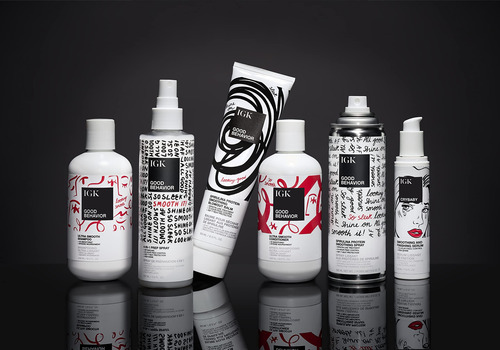 Champú Igk Good Behavior Ultra Smooth, 1 Litro, Frizz Contro