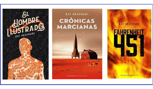 El Hombre Ilustrado + Crónicas Marcianas + Fahrenheit 451