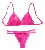 Comprar Conjunto Lenceria Con Tanga Less Ropa Interior Sexy