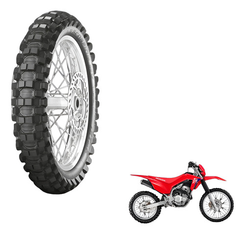 Pneu Traseiro 110x100-18 Scorpion Mx Extra X 64m Tt Pirelli