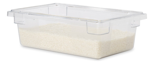 Contenedor Rubbermaid 13l Fg330900clr Para Alimentos Transparente