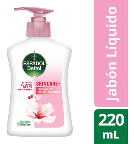 Jabon Liquido Espadol Skincare Botella X 220 Ml