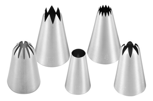 Juego De Puntas Para Glaseado De Acero Inoxidable Para Decor