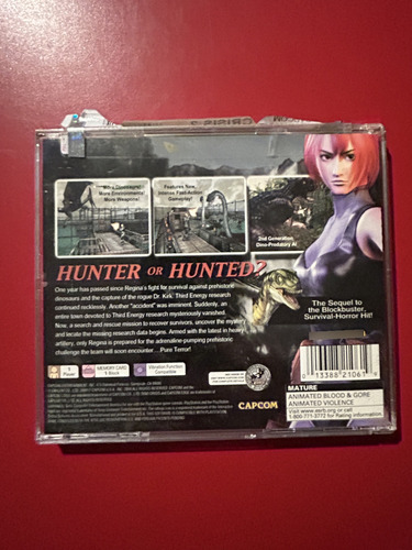 Dino Crisis 2 Ps1 No Vendo A Zona Fronteriza (Usado)