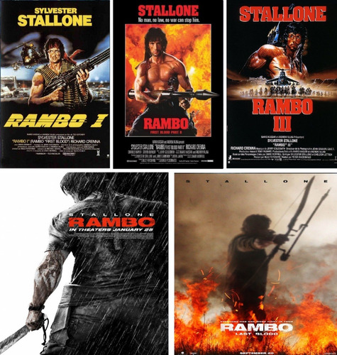 Saga Rambo - Dvd