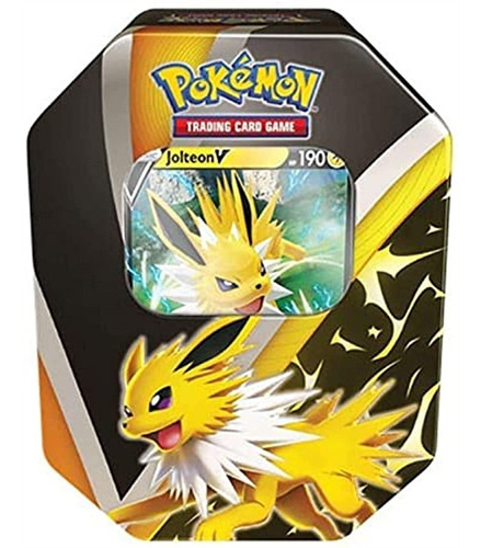 Pokemon Tcg: 2021 Fall Eevee Evolutions Jolteon V Tin