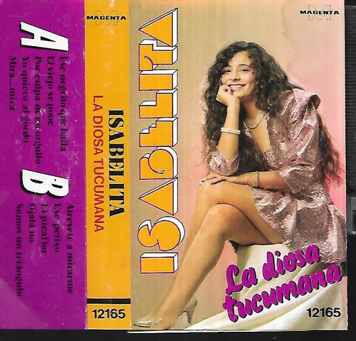 Isabelita Album La Diosa Tucumana Sello Magenta Cassette