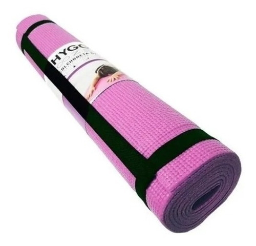 Colchoneta Yoga Mat Pvc Pilates Fitness Gym Anti Deslizante