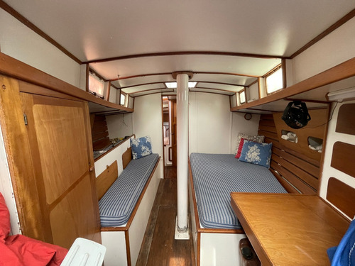 Velero Oceánico De Acero Hossman 12.60 Volvo Penta 43 Hp