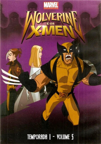 Wolverine E Os X-men - Temporada 1 Vol. 5 - Dvd - Desenho