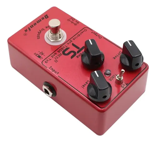 Pedal Demonfx Tube Screamer Ts Red 2 Overdrive Ts808 Ts9