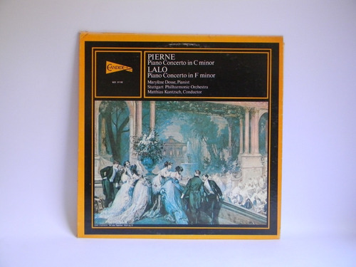 E. Lalo G. Pierné Piano Concerto M. Kuntzsch Lp 1977