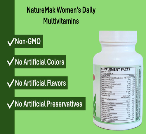 Naturemak Multivitaminas Hombres 60 Tabletas
