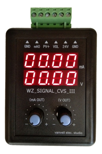 Generador Ajustable Señal Corriente 4-20ma Voltaje 0-10v 