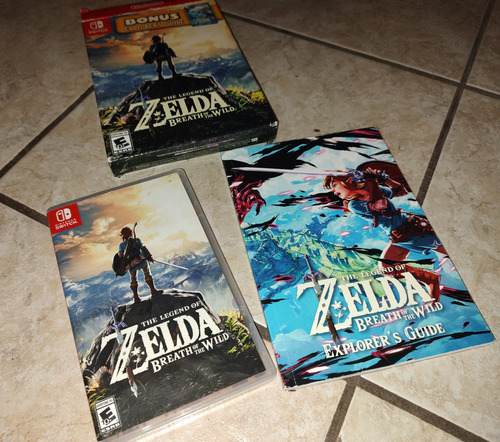 Legend Of Zelda Breath Of The Wild Expnintendo Switch Físico (Usado)