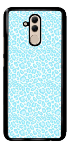 Funda Protector Para Huawei Animal Print Azul Blanco Huawei Honor X8 B