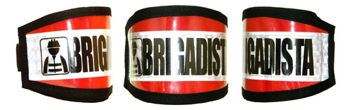 Brazalete Brigadistas Brigada Brigadistas. Rojo  Brigadistas