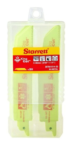 Starrett Btr6101420 Bimetal Conico Corte De Rescate De Fueg
