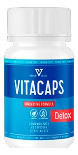 Suplemento Vitacapsdetox 20c Plantago Jengibre Y Linaza Sfn 