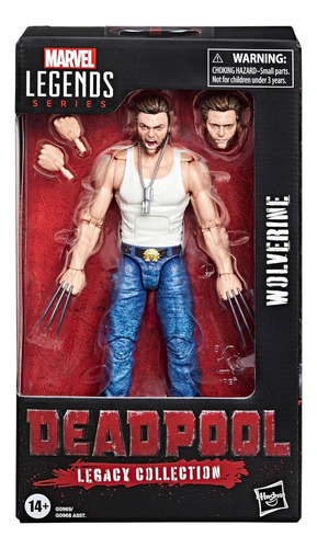 Deadpool Marvel Legends Legacy Collection Wolverine