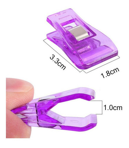 200 Clips Para Coser Patchwork Tela Acolchado