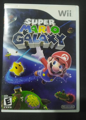Jogo Super Mario Galaxy Original Completo Nintendo Wii