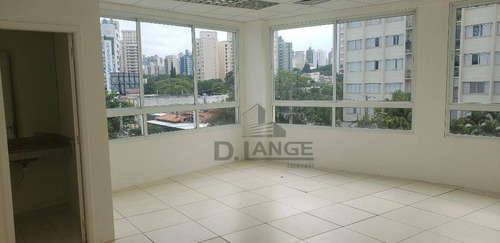 Sala Para Alugar, 40 M² Por R$ 3.500/mês - Cambuí - Campinas/sp - Sa1902