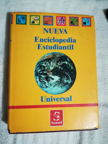 Libro Nueva Enciclopedia Estudiantil Universal Santel.