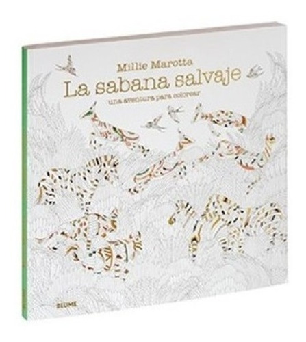 La Sabana Salvaje - Libro Para Colorear