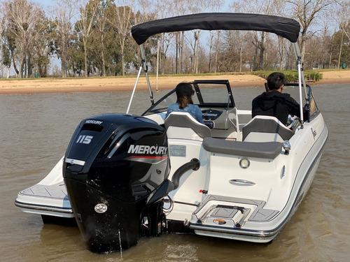 Imagen 5 de 15 de Lancha Geuna F165 Con Mercury 115hp 4t - Nueva