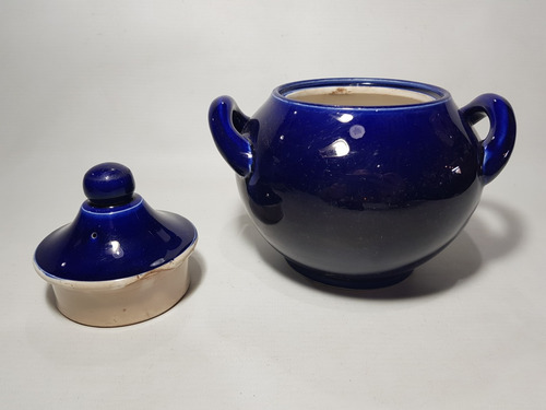 Imagen 3 de 7 de Antigua Azucarera Francia Porcelana Sarreguemines Mag 58735