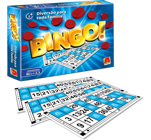 Jogo Bingo Com Cartelas Algazarra