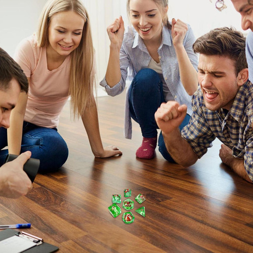Juego De Dados Para Fiesta De Dados De Pequeños Dados De Res