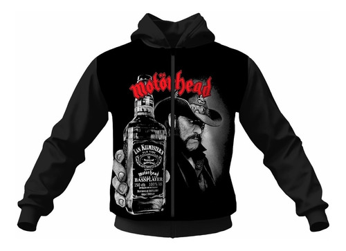 Campera Motorhead Lemmy Kilmister Metal Rock Banda Fullprint