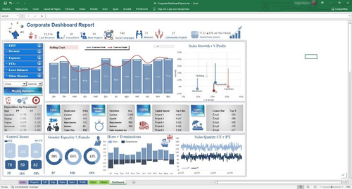Pack Dashboards Excel +200 Planilhas Infográficos Editáveis