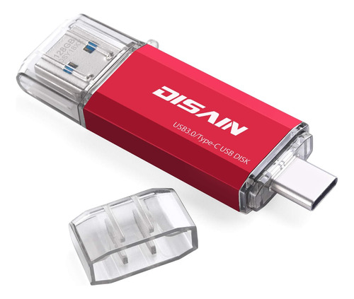  Disain 128 Gb Usb C Flash Drive, Usb 3.0 Para Usb C Thumb D