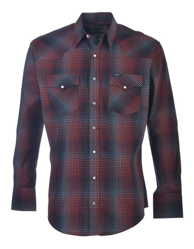 Camisa Vaquera Hombre Wrangler Manga Larga Ro01